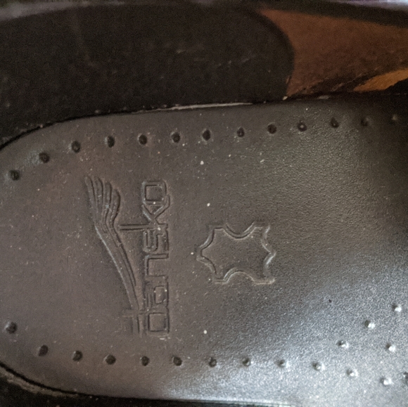 Dansko Brown Leather Clogs Size 41 Great Condition - Picture 2 of 6